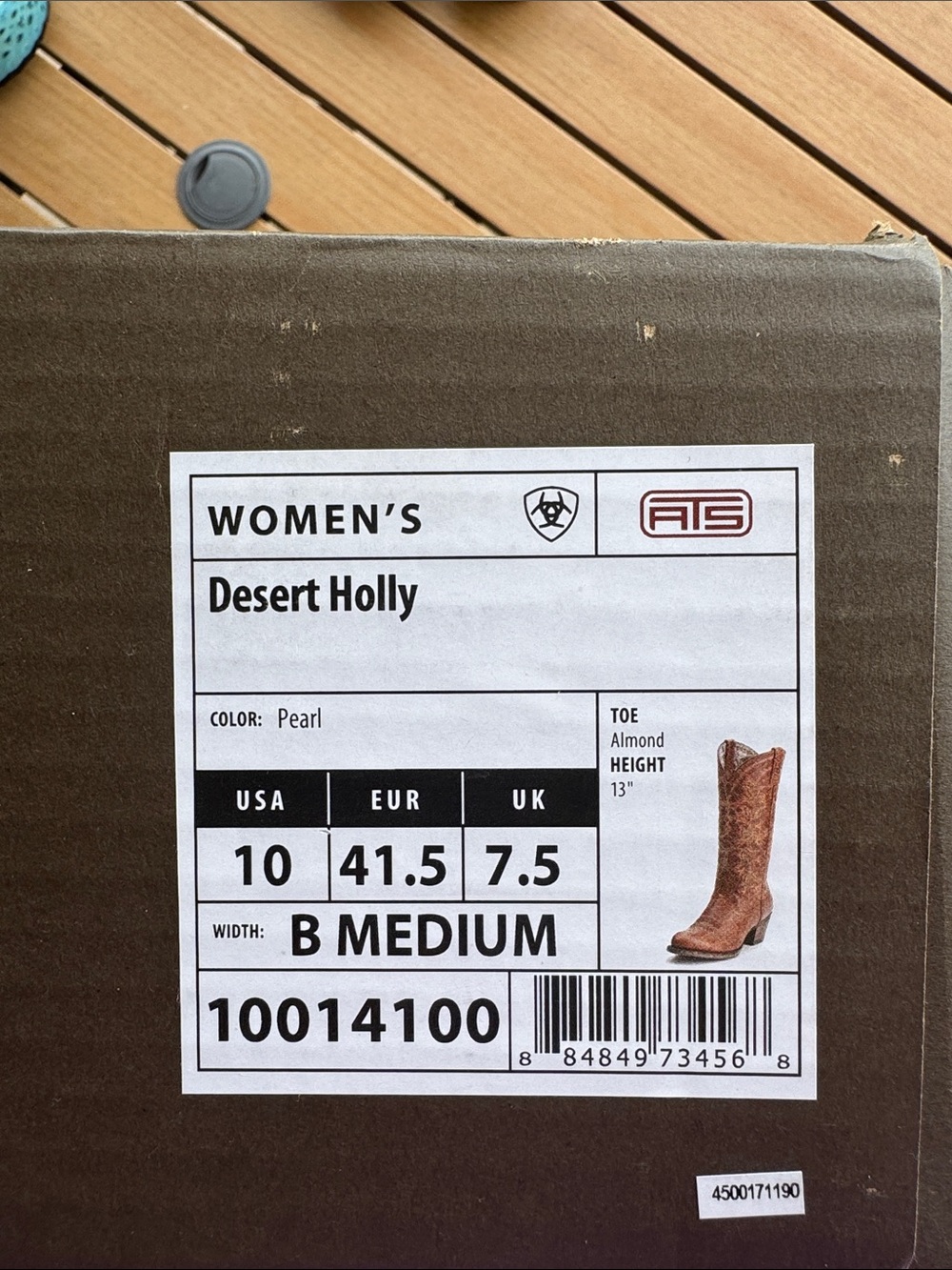 👢NWT Ariat Women’s Desert Holly Leather Western Boots with Embroidered leaves👢 - Picture 6 of 12